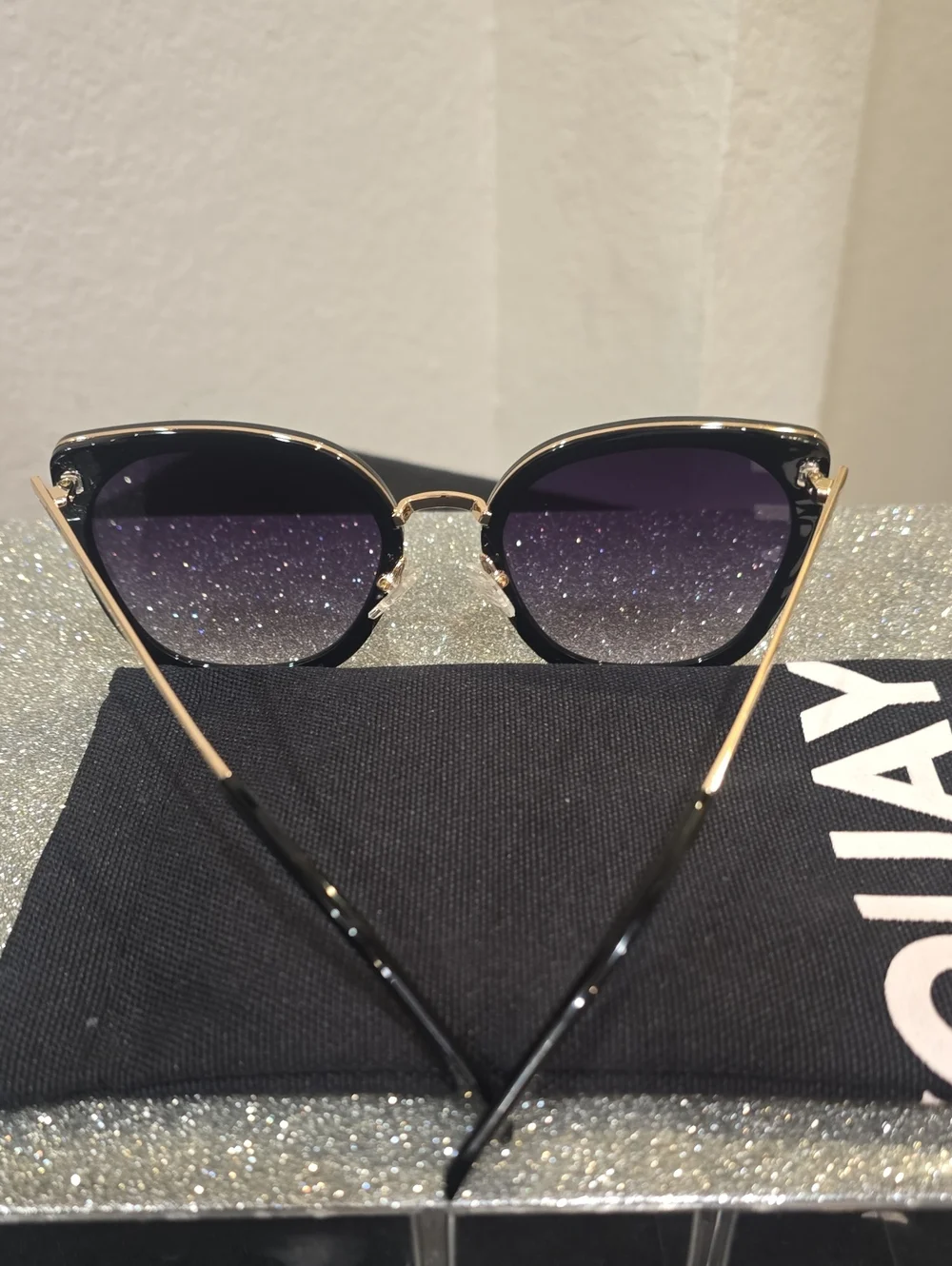 Quay Australia Flat Out Cat-Eye Sunglasses